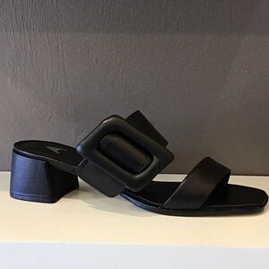 Chic Black Women's Mules